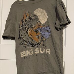 Abercrombie & Fitch Gray Big Sur Graphic Tee
